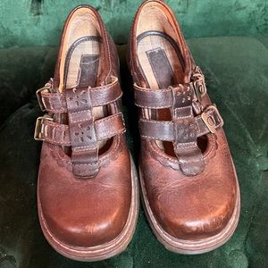 Vintage Dr Martens Mary Jane buckle Brown size US size 7 women’s